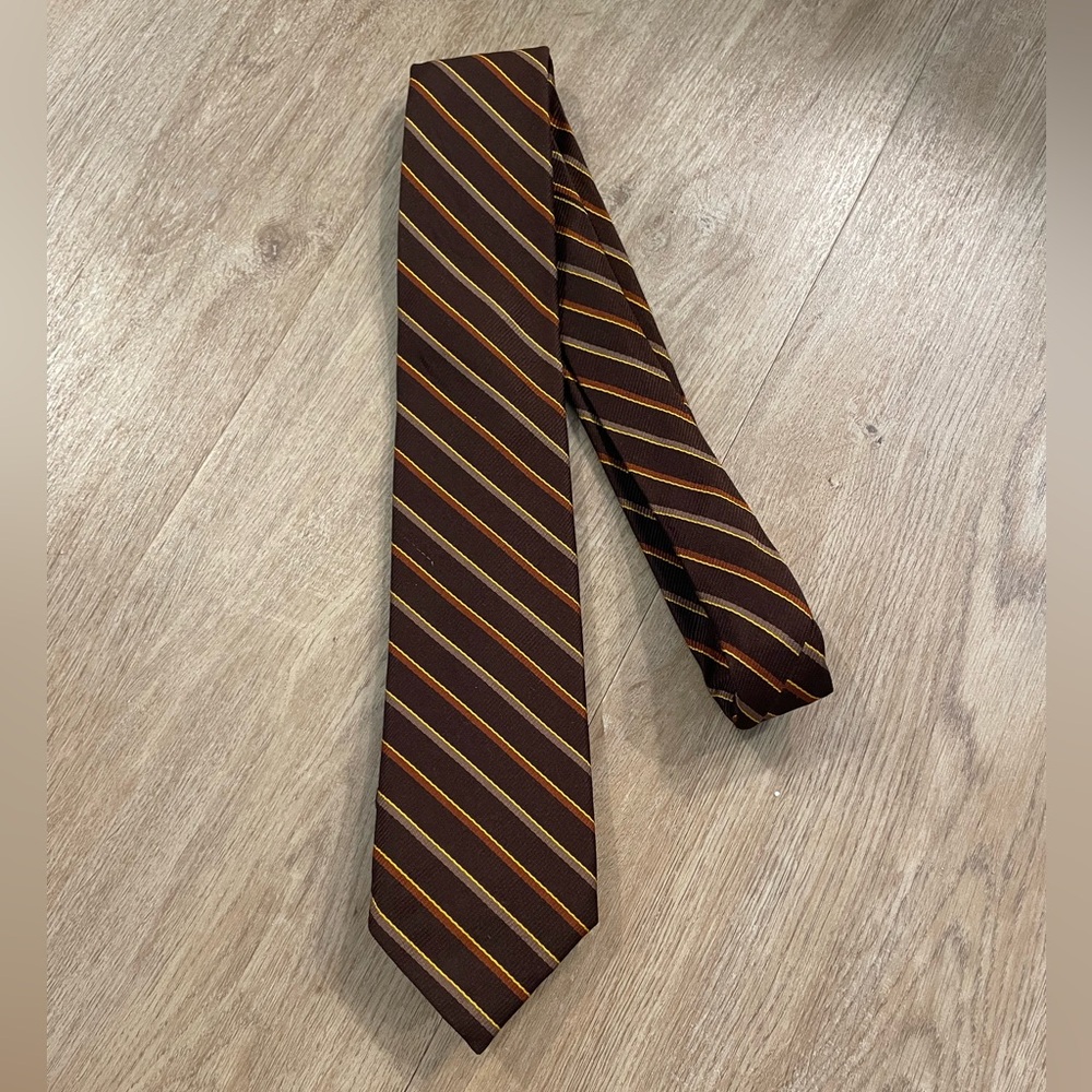 Omega Brown Tie